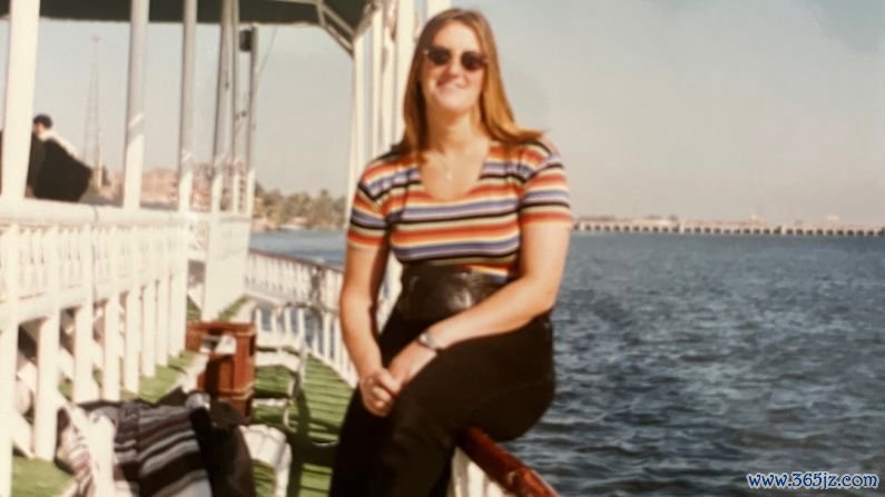 Sailing down the Nile: "To be able to say I fell in love while sailing down the Nile under the moon and stars sounds very romantic but that's exactly what happened," Christina tells CNN Travel today. Here she is pictured on board the Kimo.