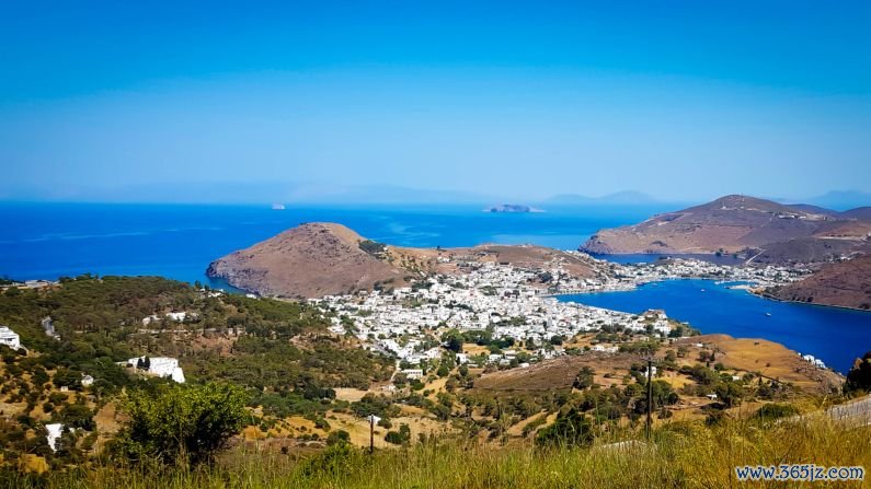 'Sacred' island: Positioned in the north of Greece's Dodecanese island group, Patmos is a major Christian pilgrimage site.