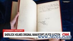 <p>Handwritten Sherlock Holmes manuscript is set to hit the auction block in New York, where the rare literary treasure is expected to fetch up to $1.2 million. </p>